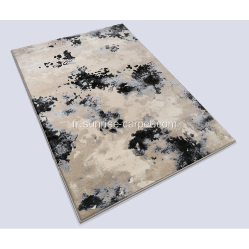 Tapis microfibre avec dessin de lavis